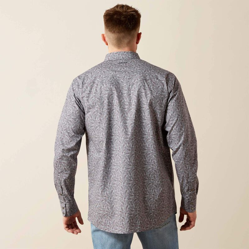 Ariat® Men's Wrinkle Free Josiah Fitted Shirt 10065969