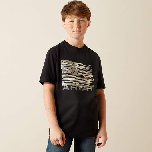 Ariat® Boy's Freedom Flag T-Shirt 10065980