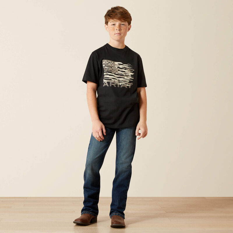 Ariat® Boy's Freedom Flag T-Shirt 10065980