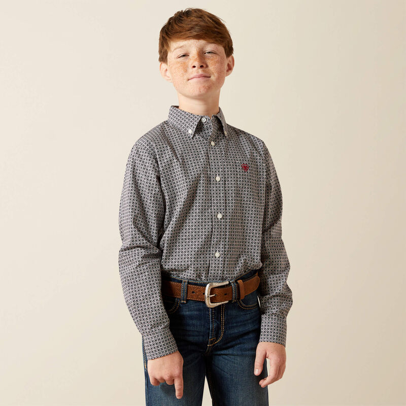 Ariat® Boy's Tobias Classic Fit Shirt 10065984