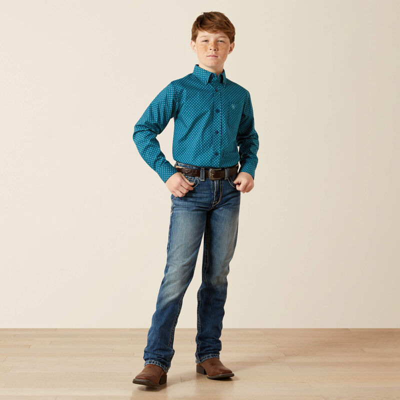 Ariat® Boy's Tyce Classic Fit Shirt 10065986