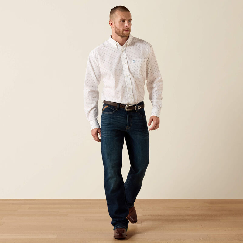 Ariat® Men's Wrinkle Free Cal Classic Fit Shirt 10071752