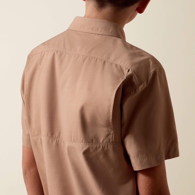 Ariat® Boy's Printed VentTEK Outbound Classic Fit Shirt 10073420