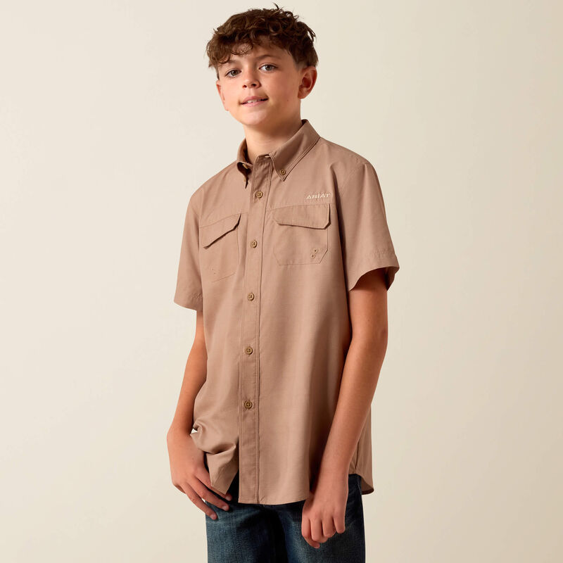 Ariat® Boy's Printed VentTEK Outbound Classic Fit Shirt 10073420