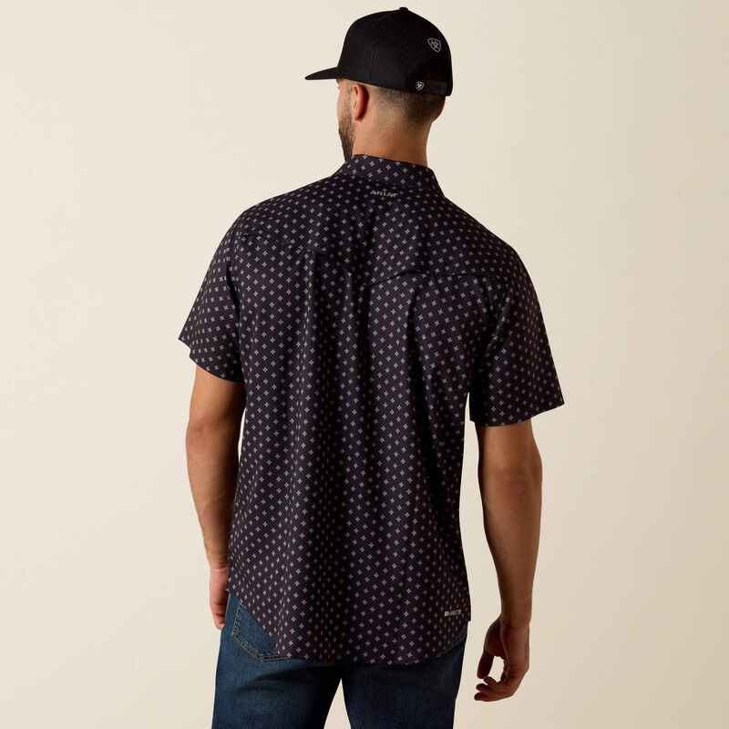 Ariat® Men's Printed VentTEK Western Fitted Snap Shirt 10073422