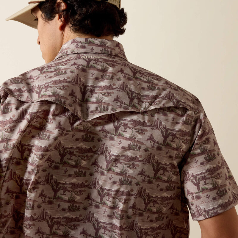 Ariat® Men's Printed VentTEK Western Yoke Classic Fit Snap Shirt 10073426