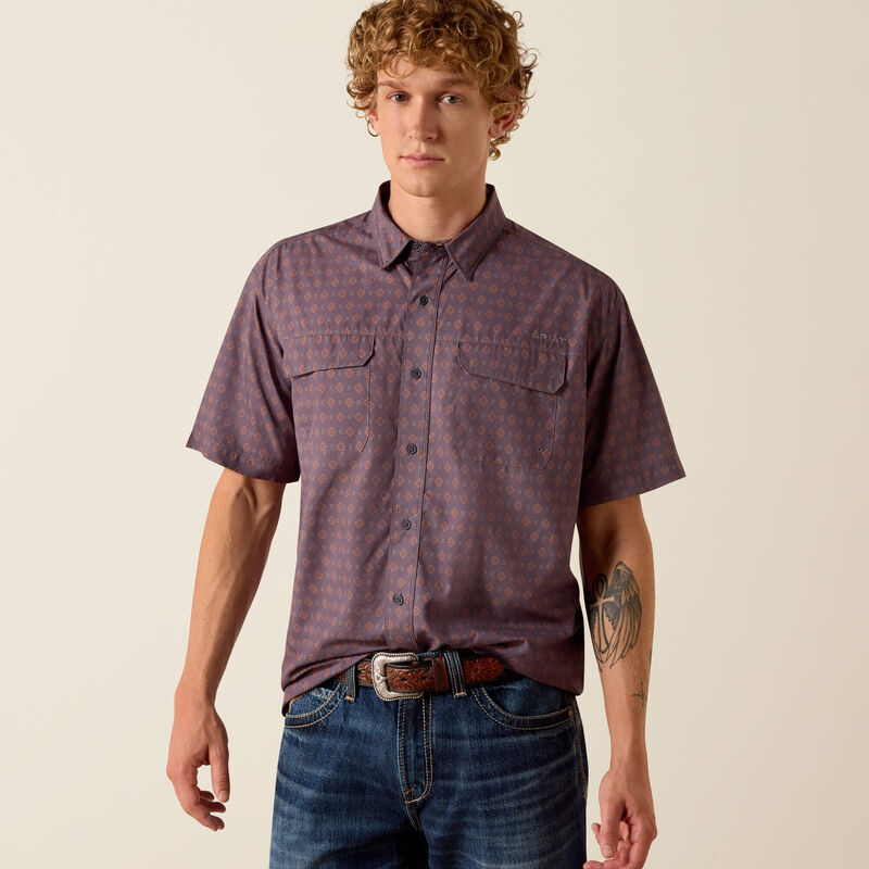 Ariat® Men's Printed VentTEK Outbound Classic Fit Shirt 10073428