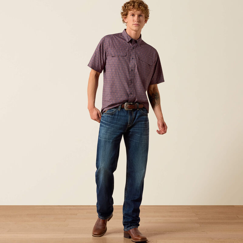 Ariat® Men's Printed VentTEK Outbound Classic Fit Shirt 10073428