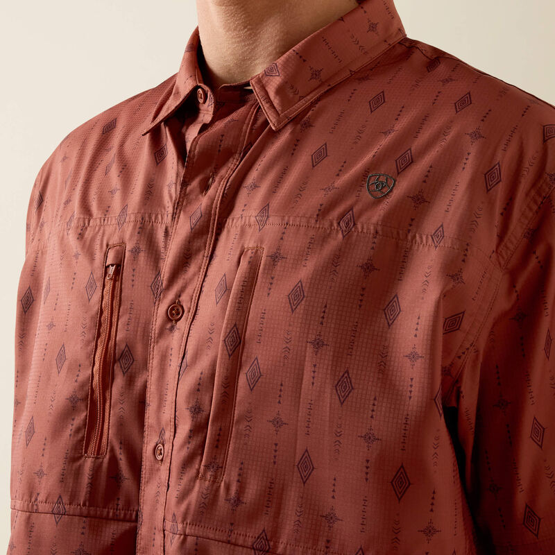 Ariat® Men's Printed VentTEK Classic Fit Shirt 10073430