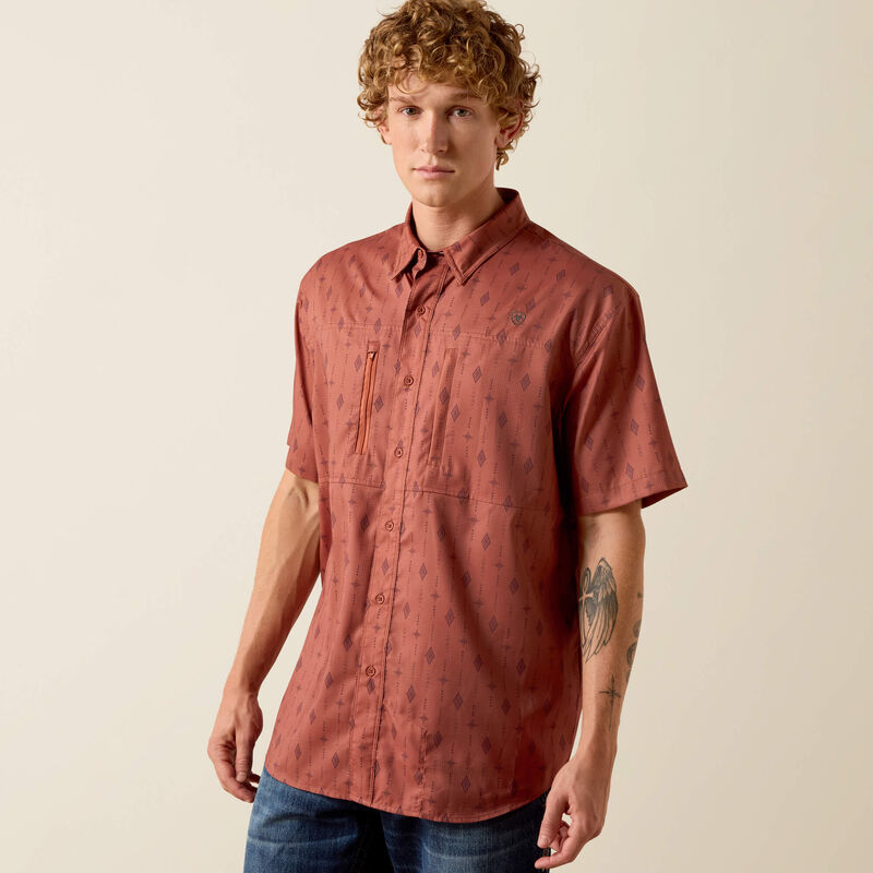 Ariat® Men's Printed VentTEK Classic Fit Shirt 10073430