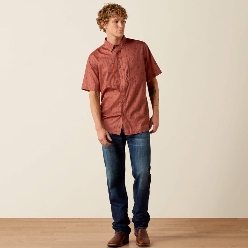 Ariat® Men's Printed VentTEK Classic Fit Shirt 10073430