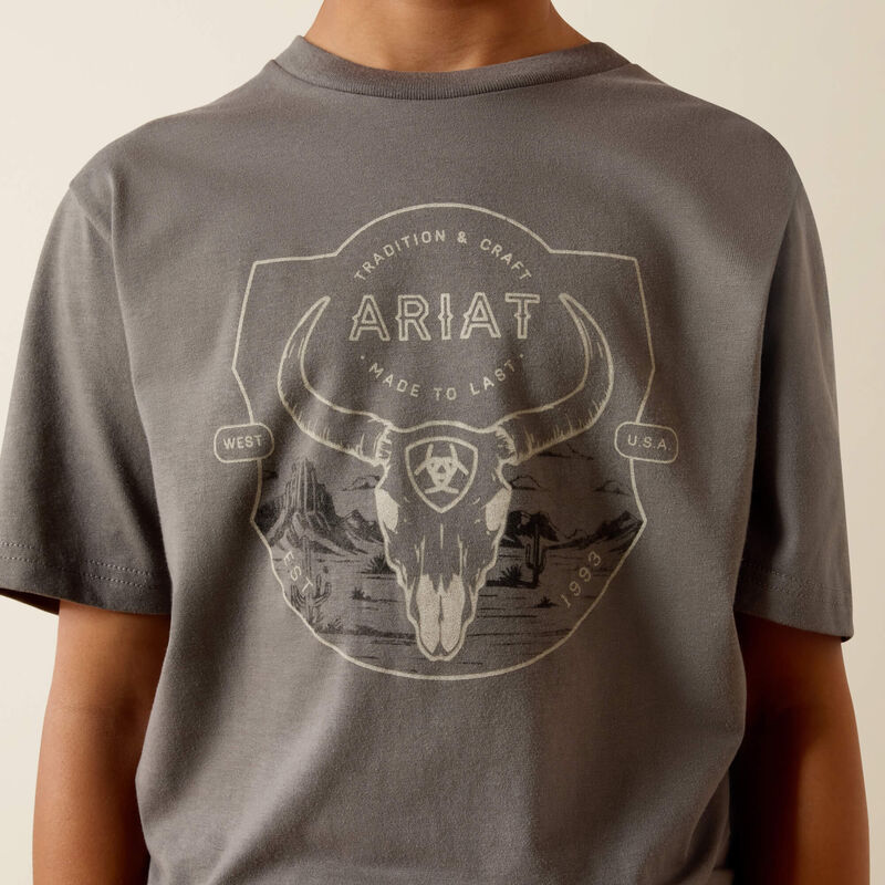 Ariat® Boy's Desert Badge Tradition Classic Fit T-Shirt 10073455
