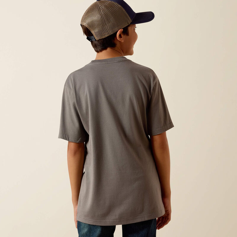 Ariat® Boy's Desert Badge Tradition Classic Fit T-Shirt 10073455