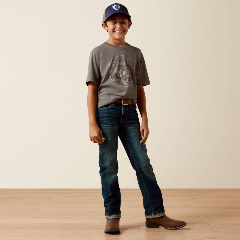Ariat® Boy's Desert Badge Tradition Classic Fit T-Shirt 10073455