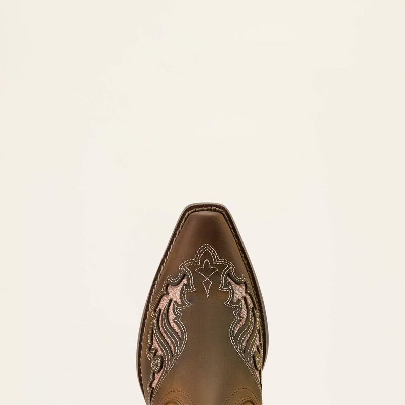 Ariat® Kid's Fashion Bliss D Toe Western Boot 10074204