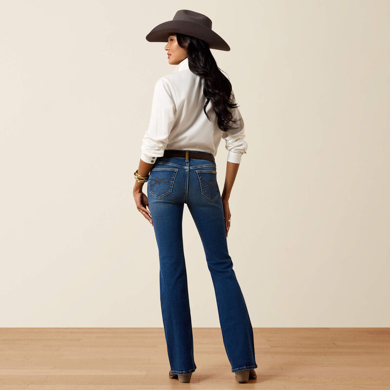 Ariat® Women's Perfect Rise Revel Vilma Ultrastretch Boot Cut Jeans 10077090