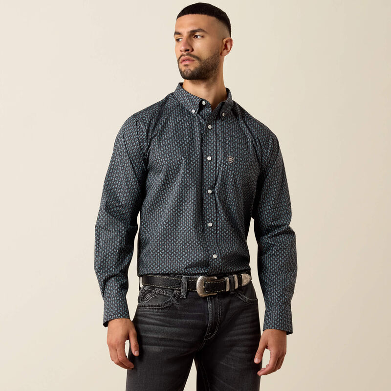 Ariat® Men's Wrinkle Free Barnaby Classic Fit Shirt 10079294