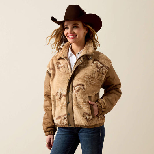 Ariat® Women's Sherpa Blocked Jacket 10079408