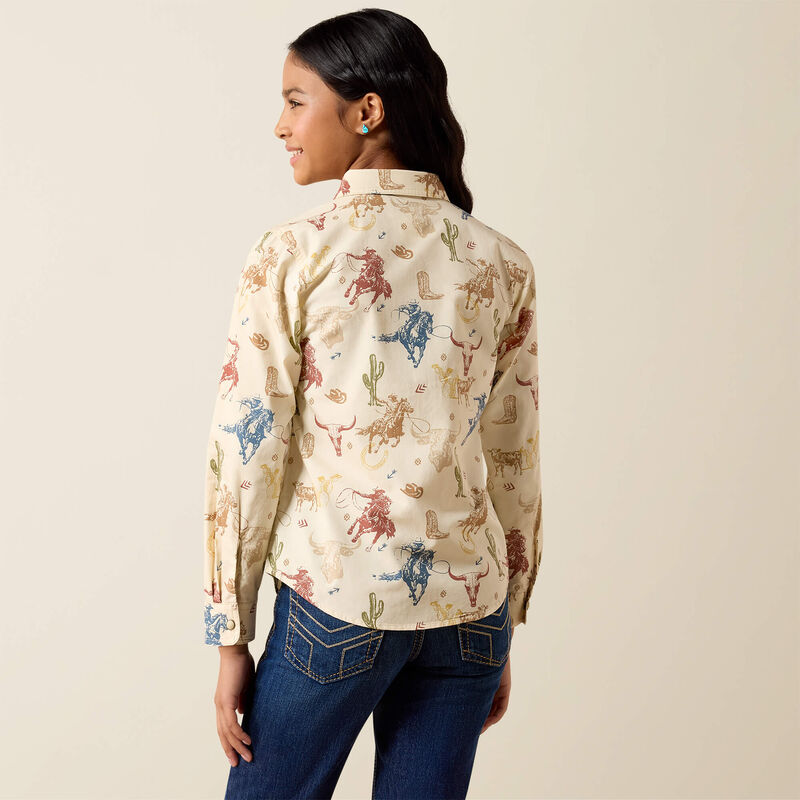 Ariat® Kid's Ranch Tale Western Snap Shirt 10079597