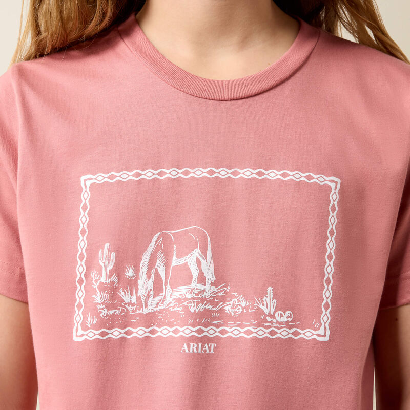 Ariat® Kid's Horse Frame T-Shirt 10082176