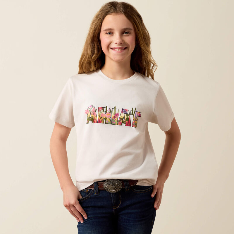 Ariat® Kid's Floral Fill T-Shirt 10082177