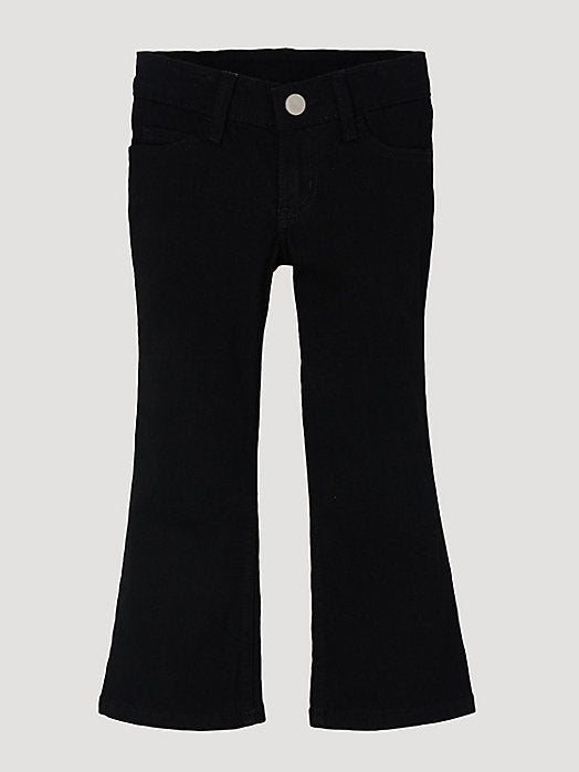 Girl's Wrangler Premium Patch® Jean (4-14) Black 09MWGBB