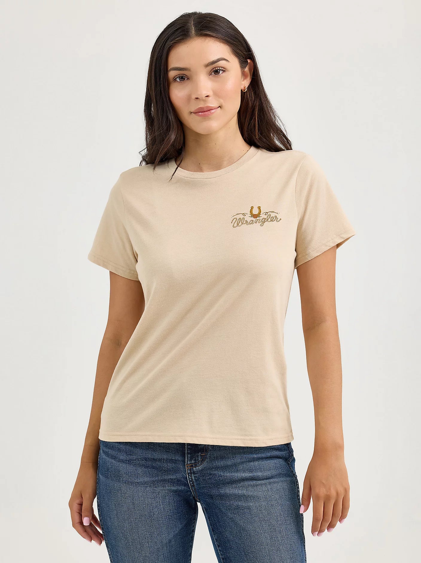 Wrangler® Women's Western Back Graphic Reg Fit Tee 112365137