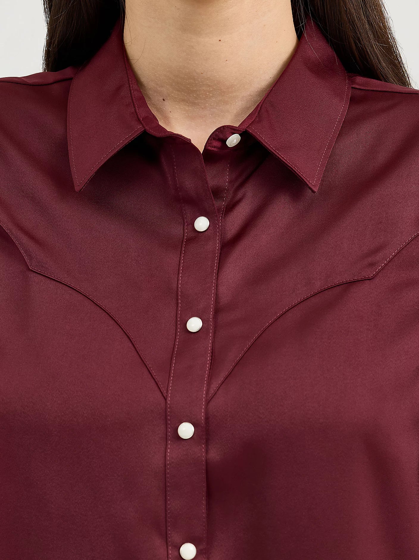 Wrangler® Women's Satin Rodeo Blouse 112367388