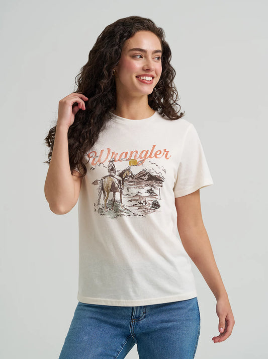 Wrangler® Women's Western Graphic Regular Fit T-Shirt 112368891