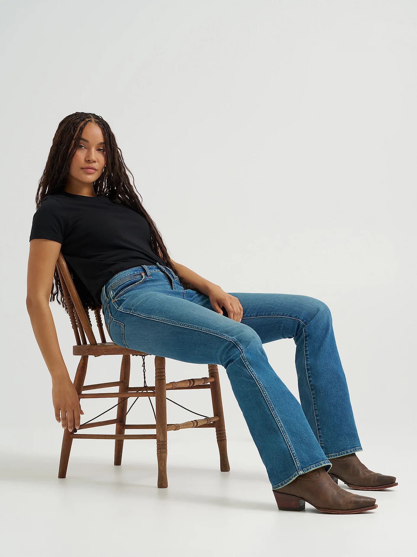 Wrangler® Women's High Rise Bootcut Jean 112369375