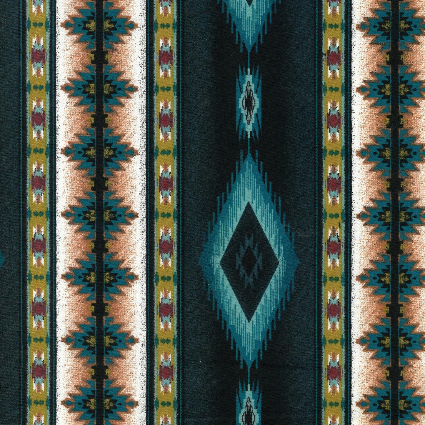 Wrangler® Men's  Checotah® Western Long Sleeve Shirt Classic Fit - Teal Multi 112369467