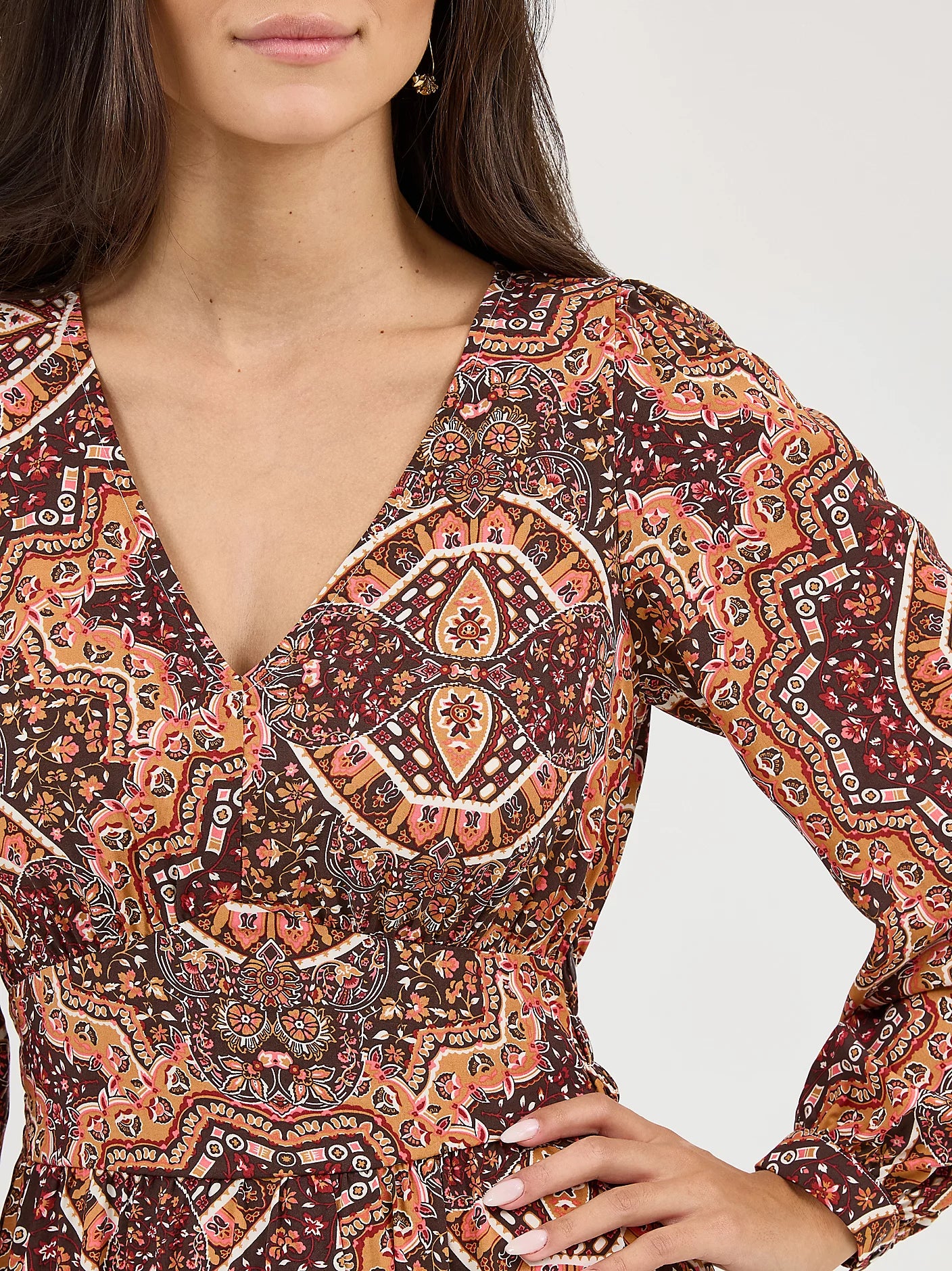 Wrangler® Women's Ruffle Accent Maxi Dress 112371767