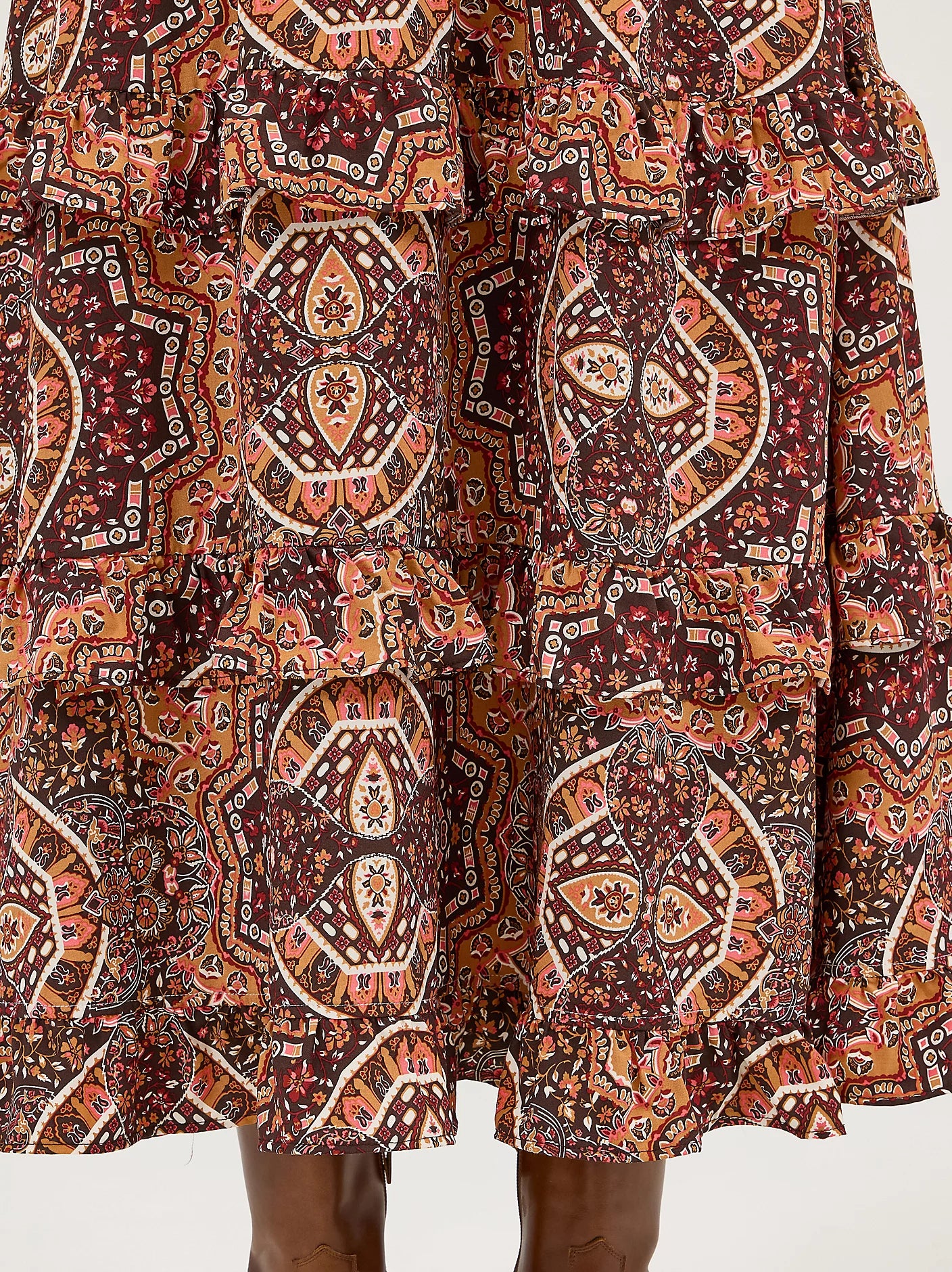 Wrangler® Women's Ruffle Accent Maxi Dress 112371767