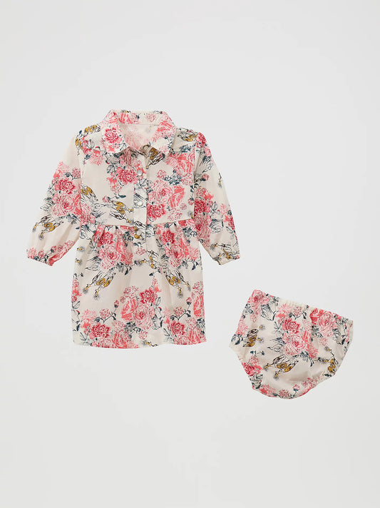 Wrangler® Little Girl's Printed Western Snap Dress 112371853