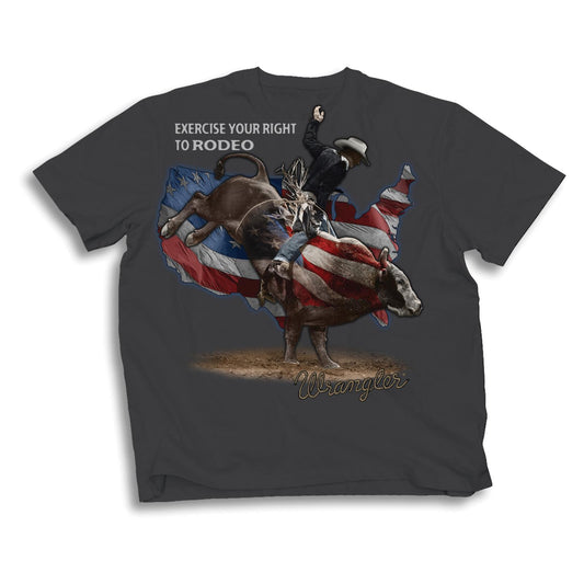 Wrangler® Men's Short Sleeve T-Shirt Regular Fit - Phantom 112373727