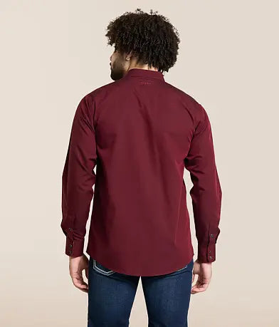 Ariat® Men's Pinpoint Oxford Fitted Shirt 10065913