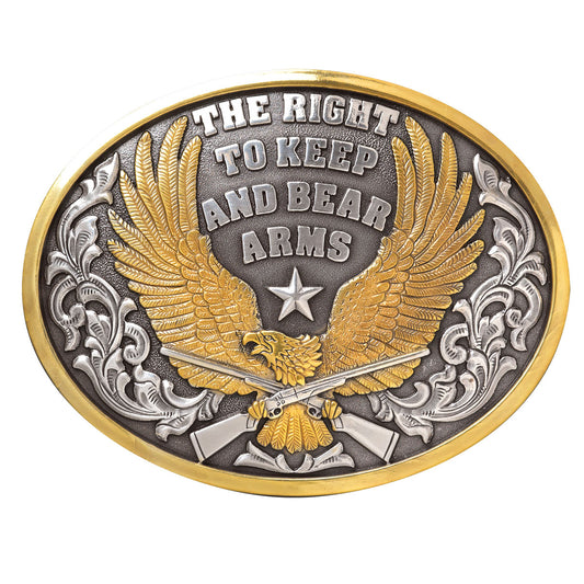 Nocona® Oval Bear Arms Buckle 37117