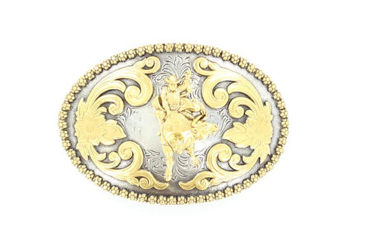 Nocona® Oval Floral Embossed Buckle 3756641