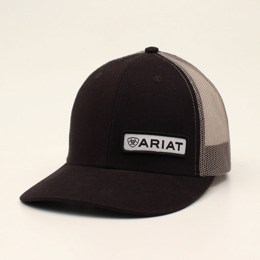 Ariat® Men's Offset Ariat Signature Logo Patch Ballcap A300000501