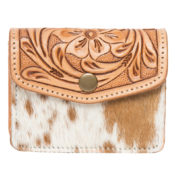 The Design Edge®  Tooling Leather Cowhide Purse – Chile AC-42