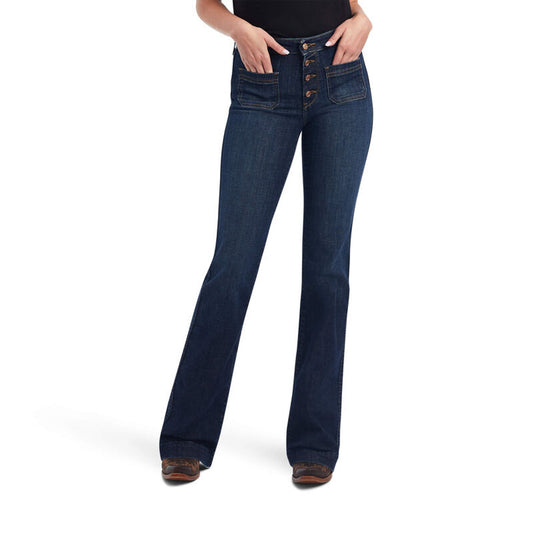 Ariat® Women's Slim Trouser Gabriella Wide Leg Jean 10042217