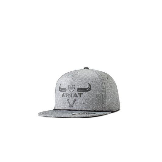 Ariat® Flexfit  Longhord Heather/Black Baseball Cap A300083301