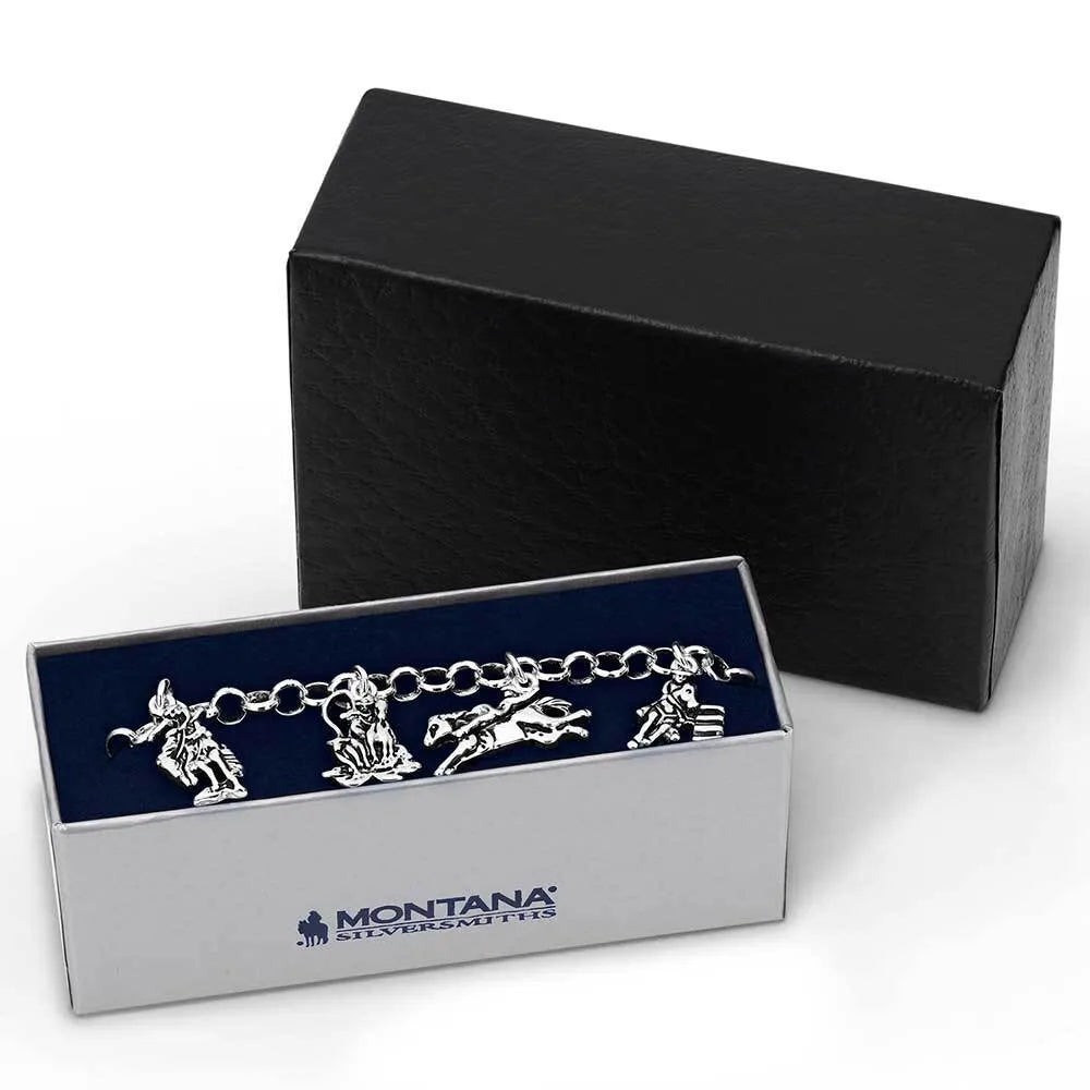 Montana Silversmiths® Charms of Champions Rodeo Bracelet BC5767