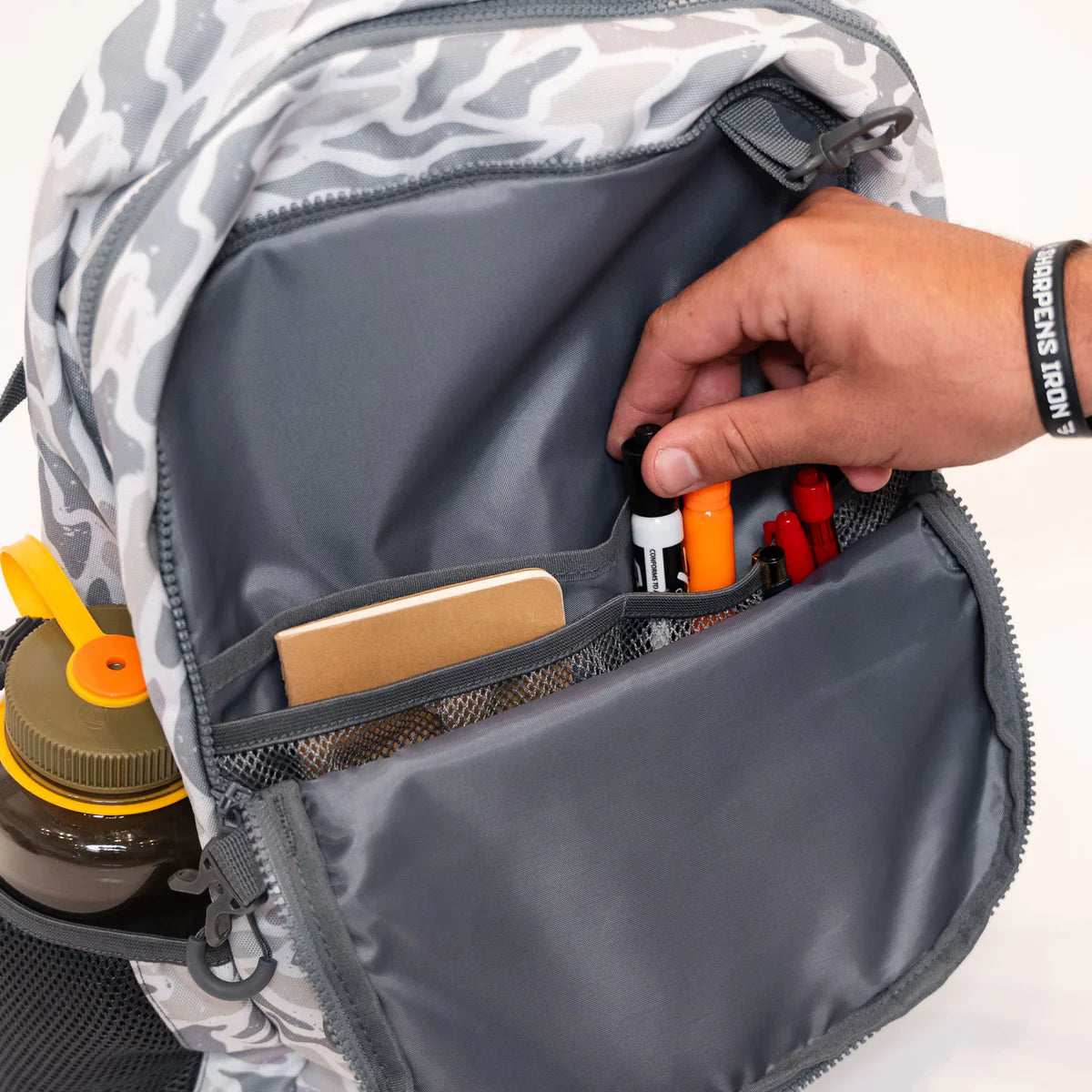 Burlebo® Backpack White Camo BP-WC