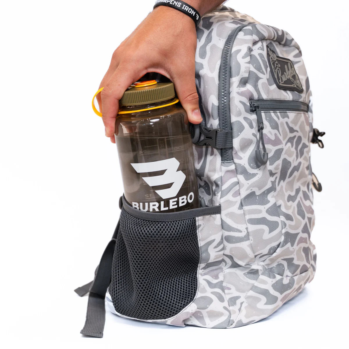 Burlebo® Backpack White Camo BP-WC