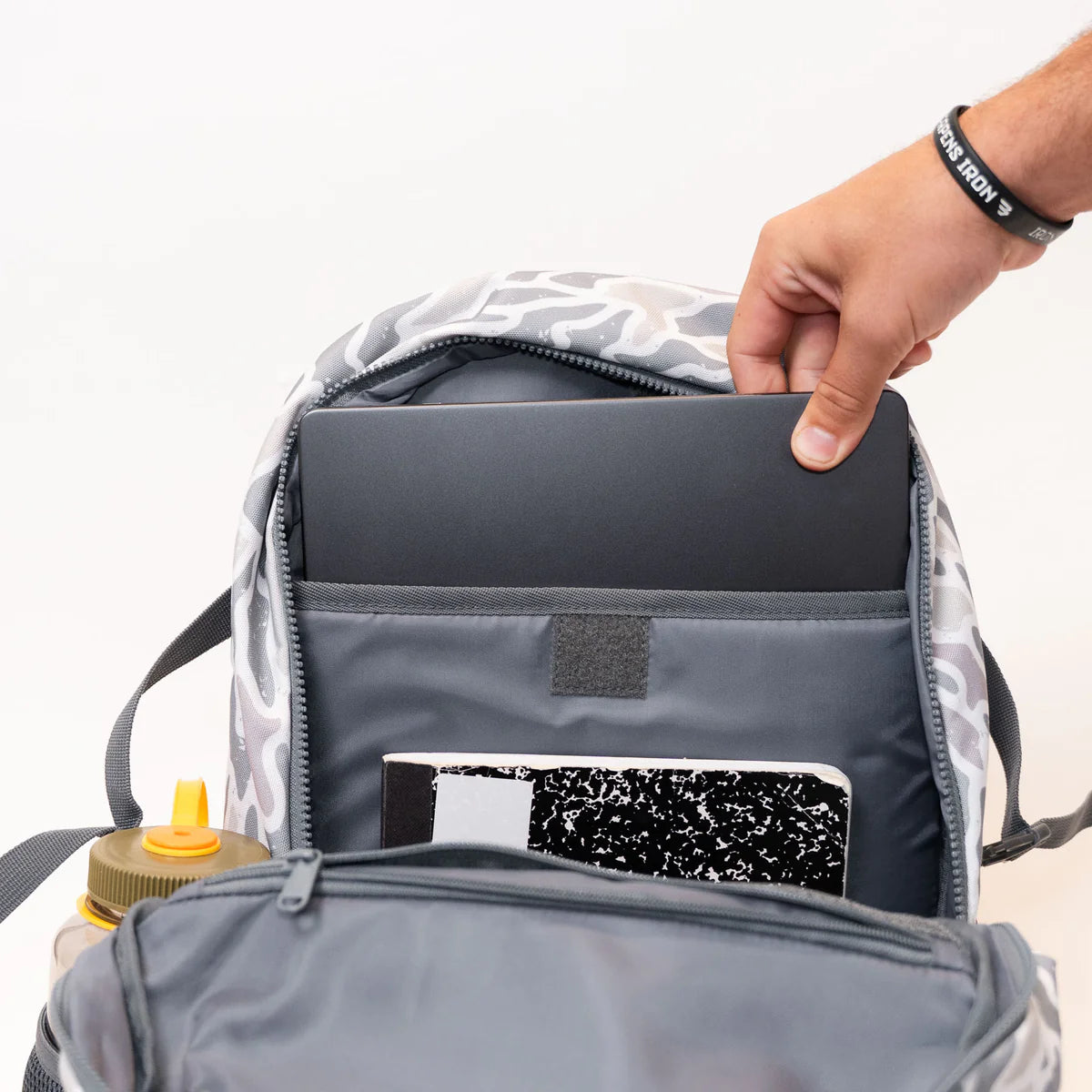 Burlebo® Backpack White Camo BP-WC