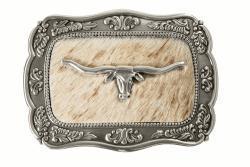 Blazin Roxx® Women's Buckle Rectangle Long Horn Calf Hair 37951