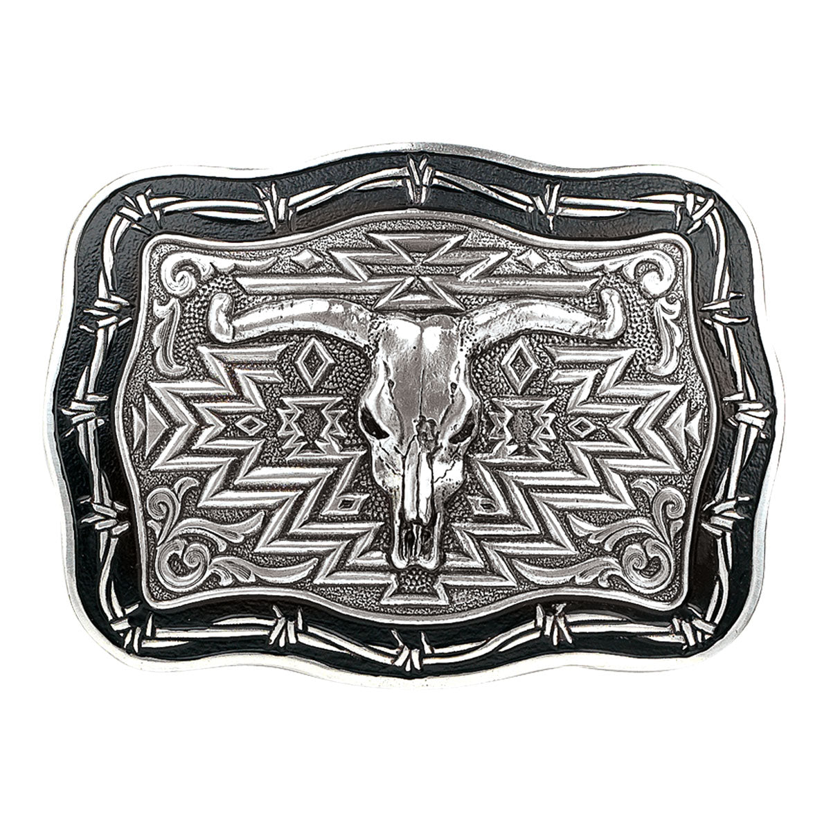 Crumrine® Vintage Steer Skull Buckle 38026