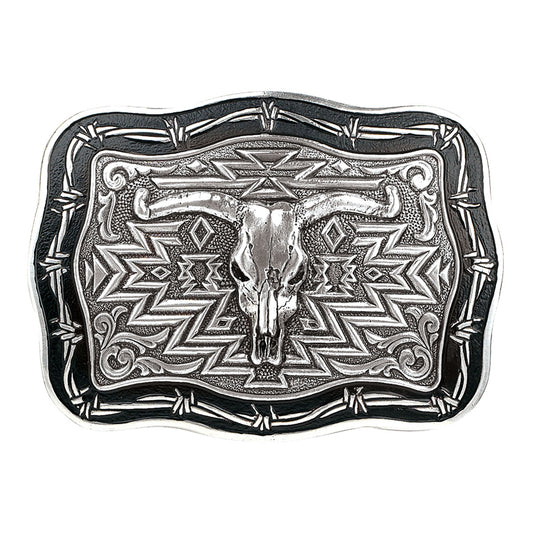 Crumrine® Vintage Steer Skull Buckle 38026
