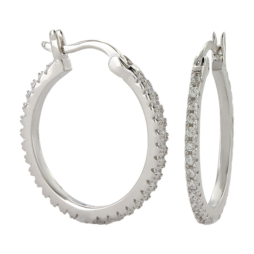 Montana Silversmiths® Classic Medium Hoop Earrings ER3875